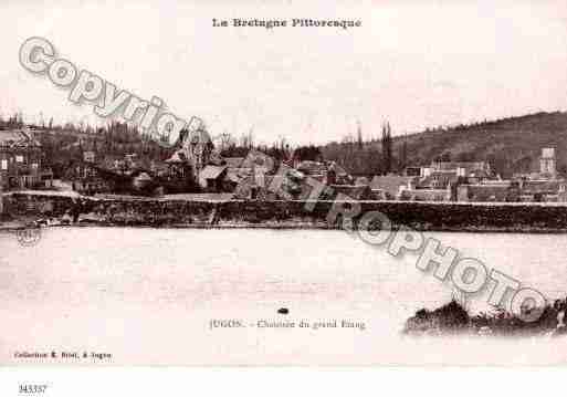 Ville de JUGONLESLACS Carte postale ancienne